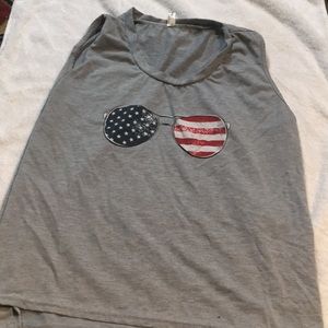 4th of July tank top